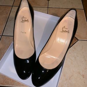 Christan Louboutin patent leather pumps size 41
